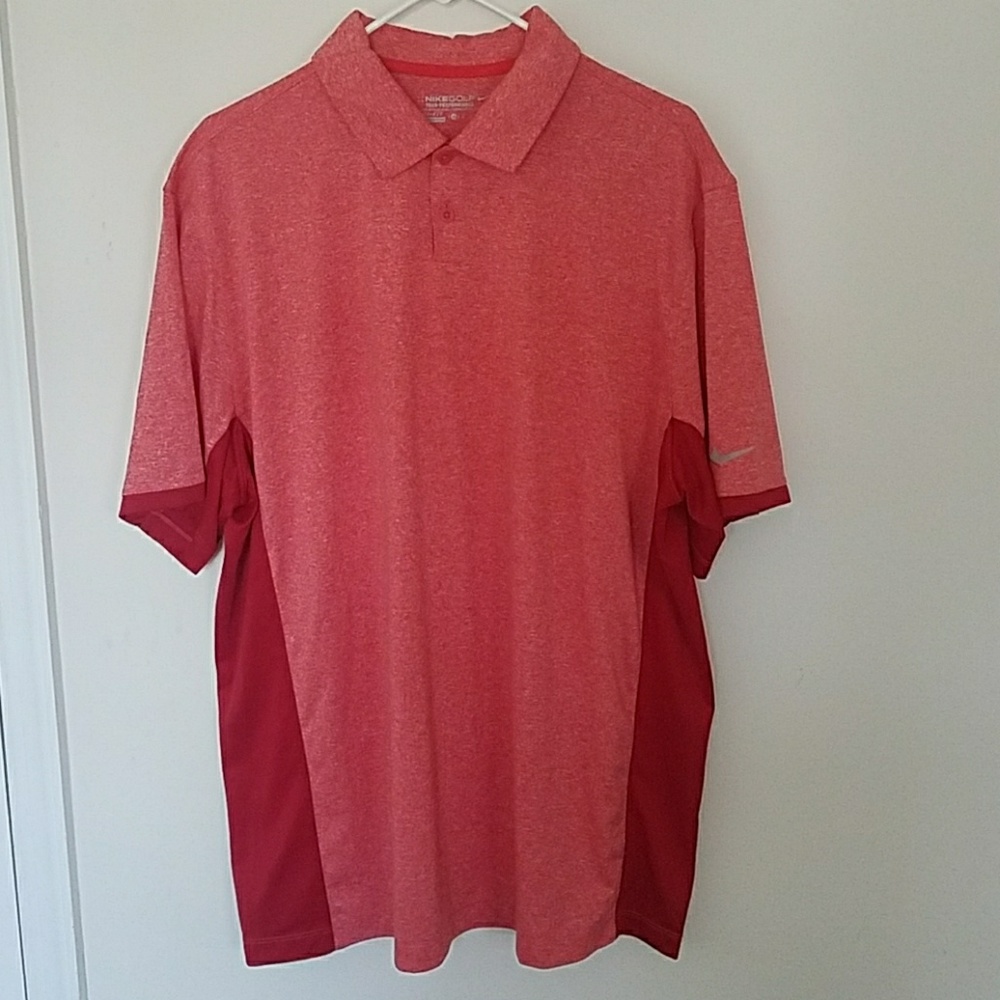 Nike Mens Golf Shirt Dri-Fit Tour Performance XL